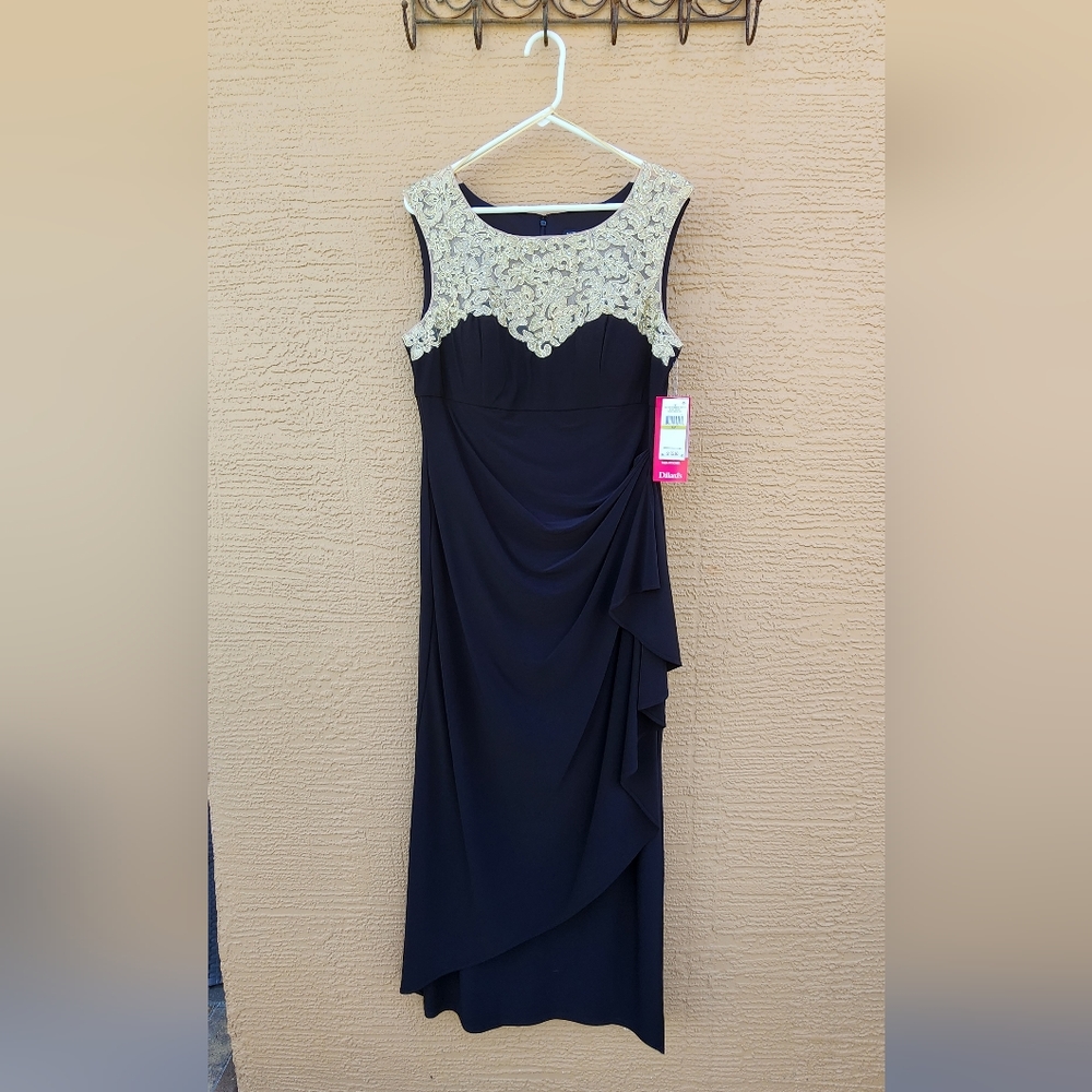 Formal Black & Gold Gown